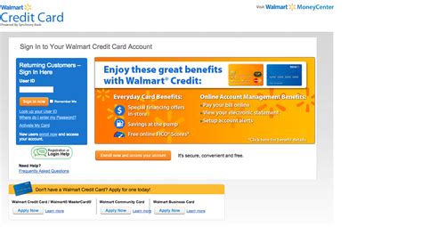 Family debit accounts. . Walmart credit card login